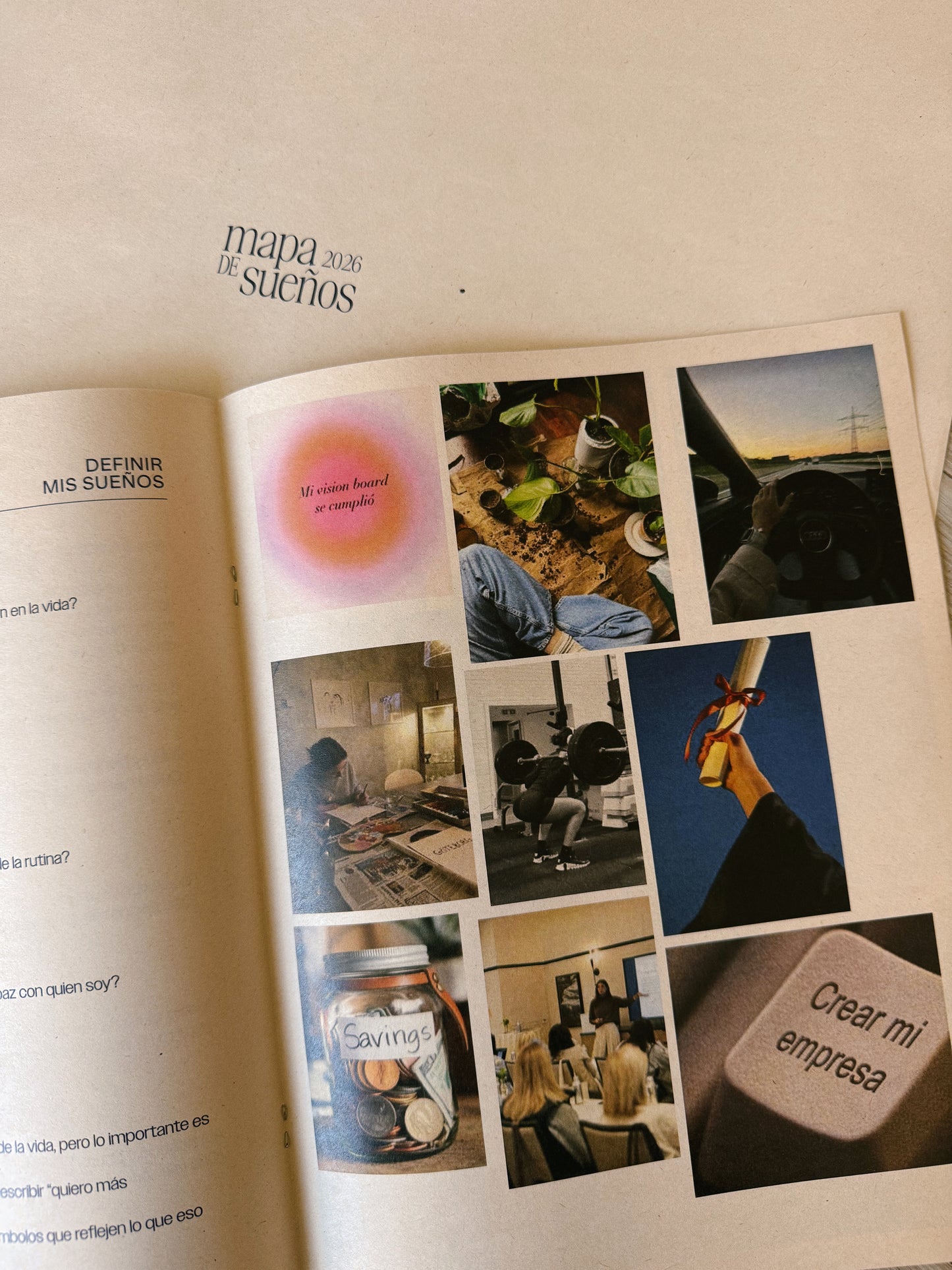 Mapa de sueños 2026
